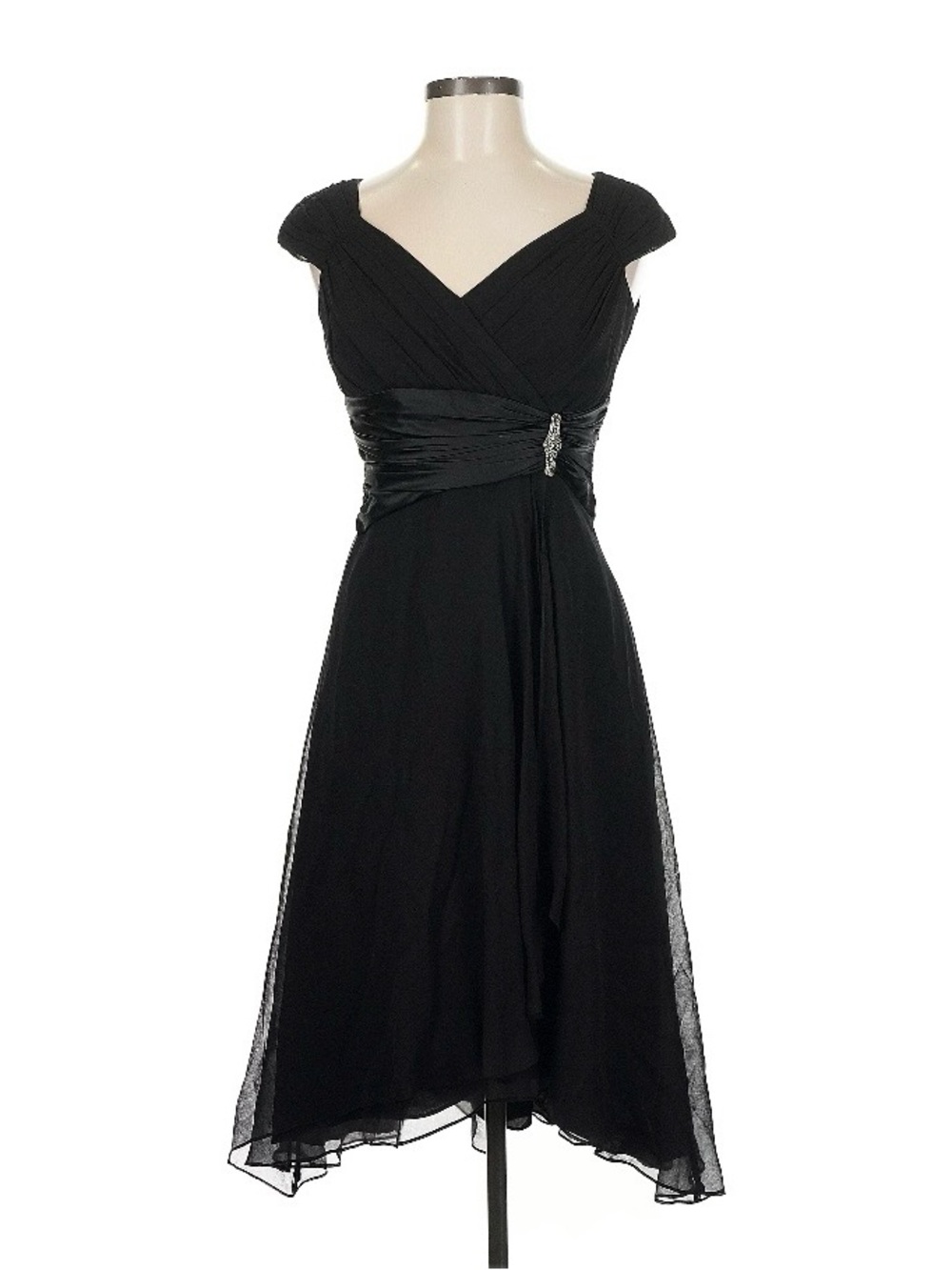 Maggy London Crepe Silk Dress